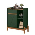 Buffet Bar 1 Porta 1 Gaveta  Recife Verde Oliva Cedro
