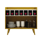 Buffet Bar Napoli Leifer Moveis Braúna