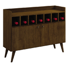 Buffet Bar Napoli Leifer Moveis Braúna