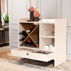 Buffet Barzinho 4002 Adega Para Garrafas Em X Com Gaveta Cane