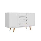 Buffet Califórnia 4 Gv 2 Pt Branco