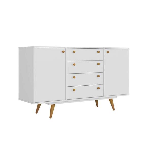 Buffet Califórnia 4 Gv 2 Pt Branco