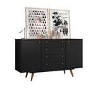 Buffet Califórnia 4 Gv 2 Pt Preto