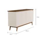 Buffet Cambridge 4 Pt Off White E Freijo Touch
