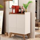 Buffet Cello 2 Portas Off White Freijo