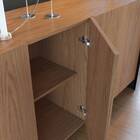 Buffet Chanel 160cm Freijó Preto Fosco Tana Decor