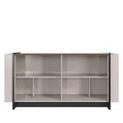 Buffet Chanel 160cm Off White Nogueira Real Preto Fosco Bnn D