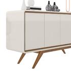 Buffet Channel 100% Mdf Nature Off White Fabrimóveis Nature/o