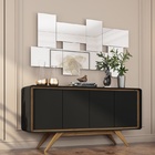 Buffet Channel Nature/preto Fosco – Fabri Móveis