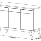 Buffet Classic 3 Portas Off White - Imcal Móveis
