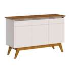 Buffet Classic 3 Pt Off White E Freijó