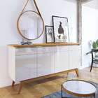 Buffet Classic 4 Pt Off White E Nature