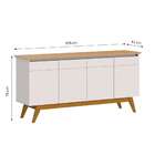 Buffet Classic 4 Pt Off White E Nature