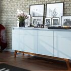 Buffet Classic Branco Acetinado - Imcal Móveis