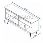 Buffet Classic Branco Acetinado - Imcal Móveis
