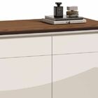 Buffet Classic Off White Com Freijó - Imcal Móveis