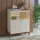 Buffet Cloe 3 Pt Off White E Savana