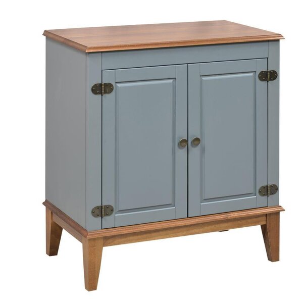 Buffet Com 2 Portas Casatema Madeiraoriginals Amêndoa/cinza