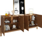 Buffet Com Adega 1,90 Lizz Cedro