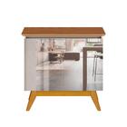 Buffet Com Espelho 2 Portas Off White Freijó Classic Imcal