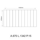 Buffet Com Moldura Arezzo Mel/off White