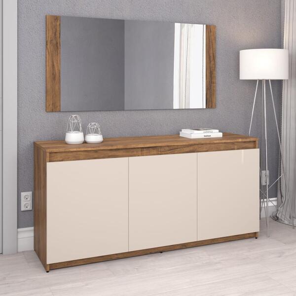 Buffet Com Moldura Lavanda Viero Móveis