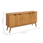 Buffet Com Portas Colatina Cinamomo