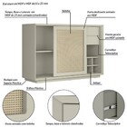 Buffet Corumbá Com Tela 1 Pt 1 Gv Off White