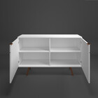 Buffet De Cozinha Estante Aparador Estilo Retrô Moderno Luxo