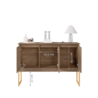 Buffet De Luxo Viareggio Affara Dourado