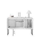 Buffet De Luxo Viareggio Branco Preto