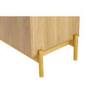 Buffet De Madeira 3 Portas Aruna - Areia - Meu Móvel De Madei