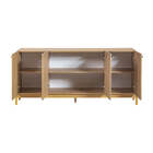 Buffet De Madeira 4 Portas Aruna - Areia - Meu Móvel De Madei