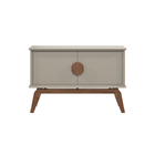 Buffet Decorativo Para Sala De Jantar 2 Portas Paris Gianduia