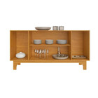 Buffet Delícia 4 Portas Lisas Pés Mdf Usinados Jcm Movelaria