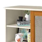 Buffet Denver 1 Porta Off White/madeira – Tebarrot Móveis