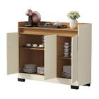 Buffet Detroit 3 Portas Pérola Mel