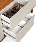 Buffet Duas Portas Flow Off/freijó – Ej Móveis