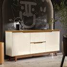 Buffet Duas Portas Flow Off/freijó – Ej Móveis