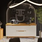 Buffet Duas Portas Flow Off/freijó – Ej Móveis