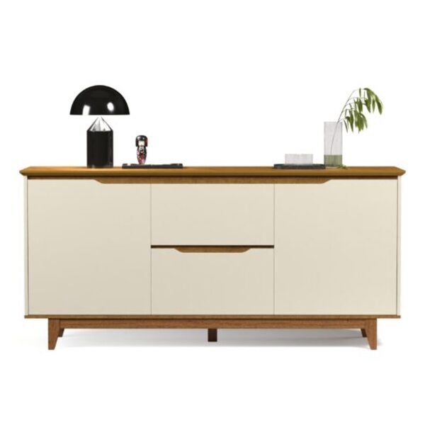 Buffet Duas Portas Flow Off/freijó – Ej Móveis