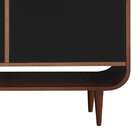 Buffet Dylan 3 Pt Madeira E Preto