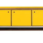 Buffet Dylan Com 3 Portas - Pés Palito - Máxima - Amarelo - M