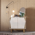 Buffet E Aparador Andrade Off White/ Madero Canela