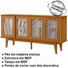 Buffet E Cristaleira Para Sala 1637x12 Tebar