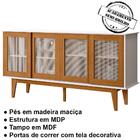 Buffet E Cristaleira Para Sala 1637x12 Tebar