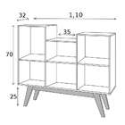 Buffet Elegance 3 Pt Branco
