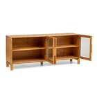 Buffet Em Madeira Maciça Piazza Amendoa