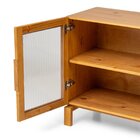 Buffet Em Madeira Maciça Piazza Amendoa