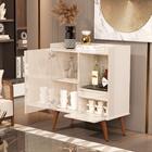 Buffet Essenciale Pés Retro Off White